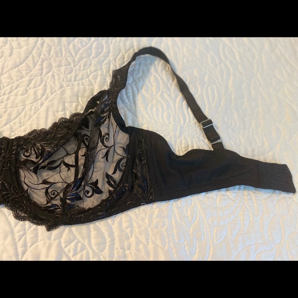 Soma Intimates Black Lace Unlined Bra - Picture 5 of 6
